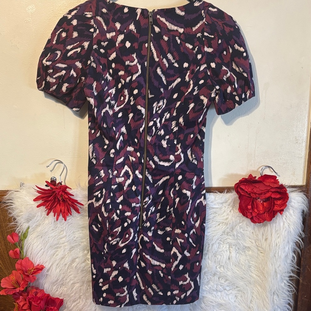 French Connection Vibrant Patterned Midi Dress - image 3